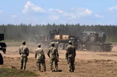 Image for Future presence of US troops in Lithuania is 'under review,' says minister
