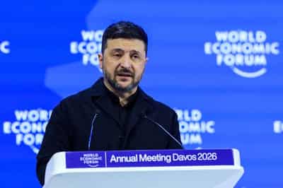 Image for Russia launched 400 drones, 40 missiles to hit Ukraine's energy sector, Zelenskiy says