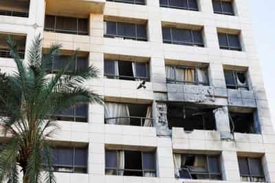Image for Israel says it targeted Iranian commanders in Beirut as death toll nears 400
