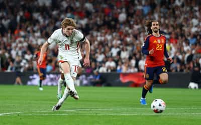 Image for Soccer-Gordon's goal continues debate over England's footballing identity