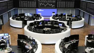 Image for European shares end higher on strong earnings, positive data