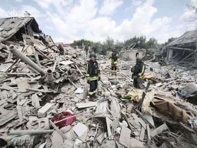Image for Russian attacks kills four in Ukraine, local officials say