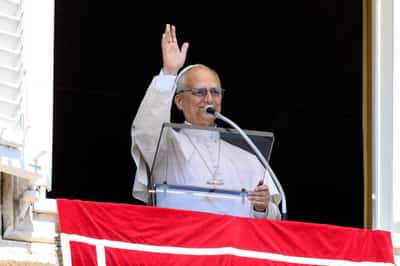 Image for Pope Leo, after Trump's newest attack, says only spreading message of peace