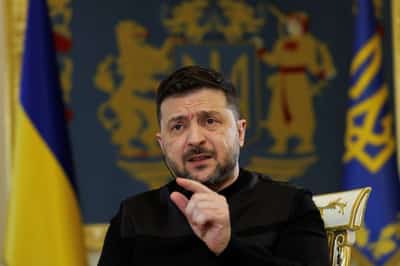 Image for Ukraine using strikes to pressure Russia after oil sanctions eased, Zelenskiy says