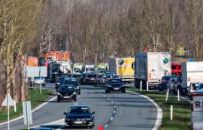 Image for Several people injured in Danish train crash, local emergency service says