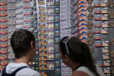 Image for German retail sales inch up in December