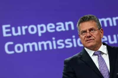 Image for EU's Sefcovic says he is helping Italy in pasta tariff war with US