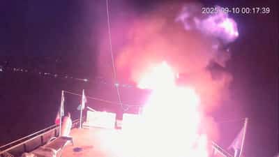 Image for Italy urges Gaza flotilla to hand over aid after drone attack