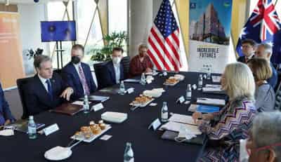 Image for Quad ministers convene to address Indo-Pacific ‘coercion’, climate, COVID