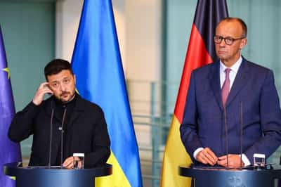 Image for Zelenskiy says Ukraine reaches defence sector accords with Germany