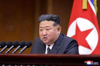 Image for North Korea's Kim says military ties with Russia will 'advance non-stop'