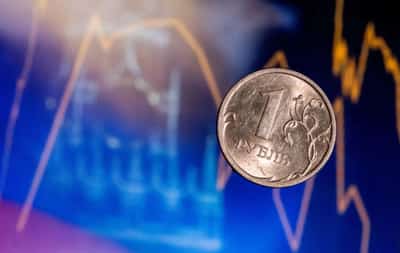 Image for Rouble recovers slightly after slide past 100 vs dollar