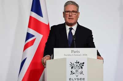 Image for Britain's PM discusses position on Greenland with Trump over call