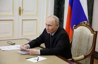 Image for Putin to meet Turkey's foreign minister on Monday, Kremlin says