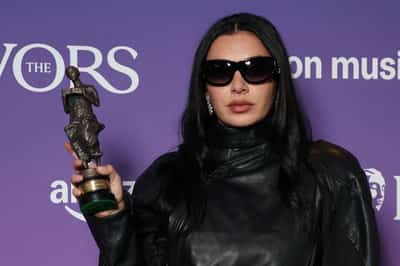 Image for U2, Charli XCX and Robbie Williams honoured at Ivor songwriting awards