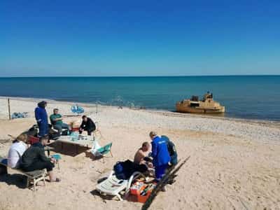 Image for Vessel with wheat cargo sinks in Sea of ​​Azov, one dead, two missing