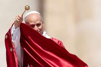 Image for Leo, the first US pope, criticises nationalist politics at Sunday Mass