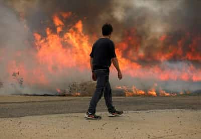 Image for Southern Europe battles wildfires as heatwave spreads north