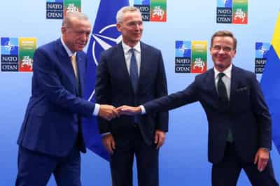 Image for Turkey backs Sweden’s NATO entry