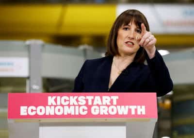 Image for UK's Reeves risks breaking budget promises, IFS think tank says