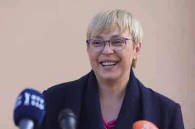 Image for Slovenia elects first female president