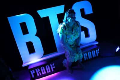 Image for K-pop group BTS promotes new album with New York pop-up shop