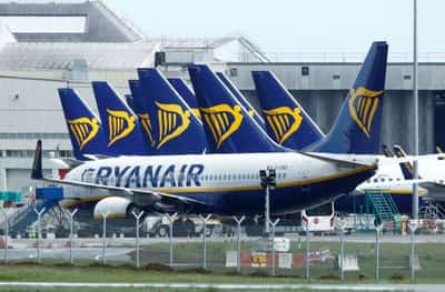 Image for Ryanair load factor tops 90% for first time since COVID-19 began