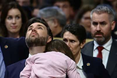 Image for Vance, Catholic at odds with Pope Francis, attends Vatican's Good Friday service