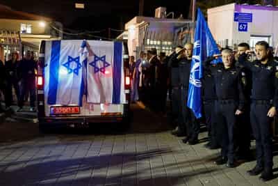 Image for Israel buries last captive recovered from Gaza, ending a painful chapter