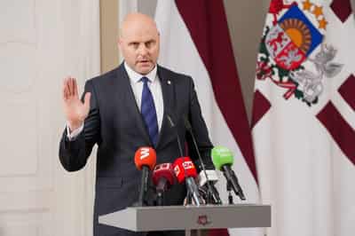 Image for Latvia lawmaker Kulbergs says he will form four-party government