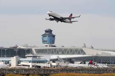 Image for Iran war fuel hike adds $100 to long-haul flight cost, study says