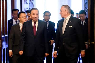Image for Vietnam's globetrotter leader to visit Russia, France, US this month, sources say