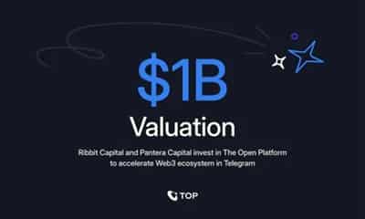 Image for The Open Platform is first unicorn in Web3 ecosystem in Telegram at $1bn valuation