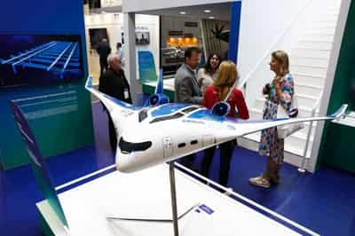 Image for Factbox-Aviation emissions targets in focus at Paris Airshow