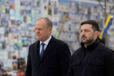 Image for Poland's Tusk seeks calm and dialogue with Ukraine in row over army unit