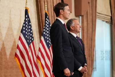 Image for Kremlin says it believes contacts with US over Ukraine will resume when Witkoff and Kushner become available