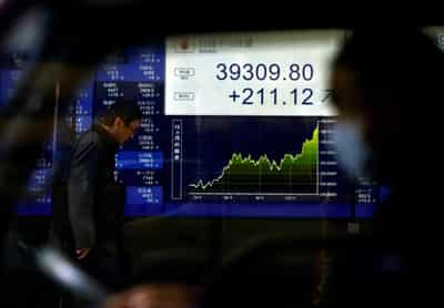 Image for Stocks flat, US yields edge higher ahead of data