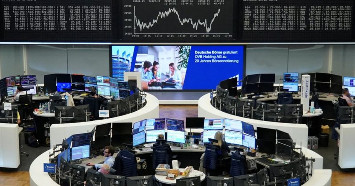 European Shares Rise as US-Iran Peace Hopes Boost Markets