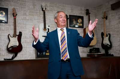 Image for Crypto investors' donations help Farage's Reform UK lead fundraising race