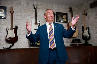 Image for Crypto investors' donations help Farage's Reform UK lead fundraising race