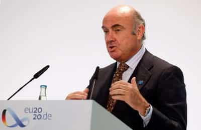 Image for ECB’s de Guindos backs ending bond purchases in July
