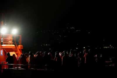 Image for Spain rescues boat with 86 migrants, hundreds likely still missing