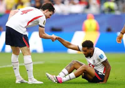 Image for Soccer-England's James a doubt against Panama after solo training on Friday
