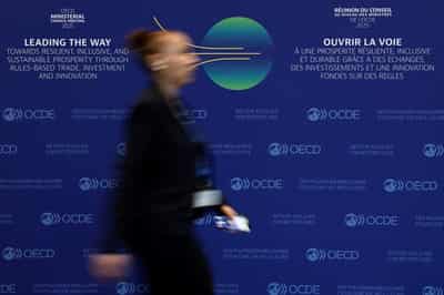Image for OECD lowers global outlook as Trump trade war hits US growth