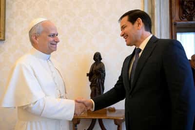 Image for Top Vatican cardinal calls Trump's attacks on Pope Leo 'strange'