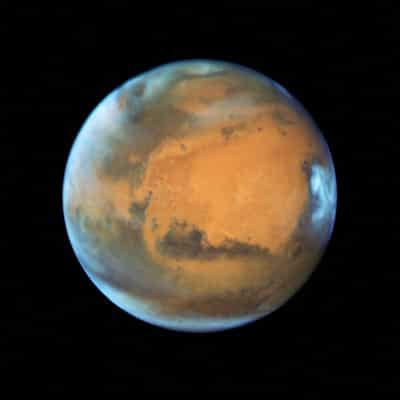 Image for NASA rover observes aurora on Mars in visible light for first time