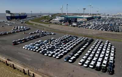 Image for German car exports to U.S. slide in April, May as tariffs hit