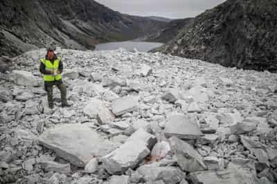 Image for Greenland gives Danish-French group permit to mine rock with green potential, in wake of Trump interest