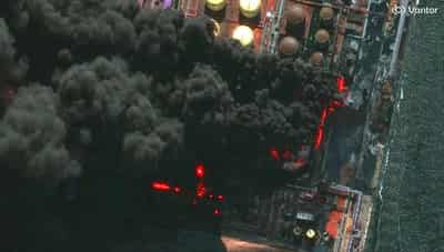 Image for Ukraine drones damage Russia's Ust-Luga port again, governor says