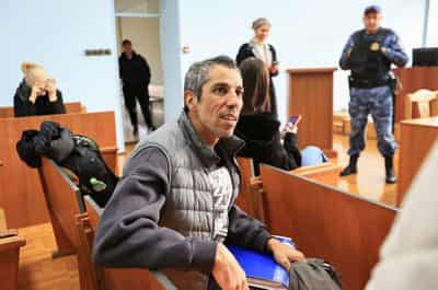 Image for French cyclist says he will seek to break more records after Russian jail